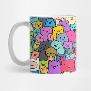 Full menagerie of animals and monsters Mug